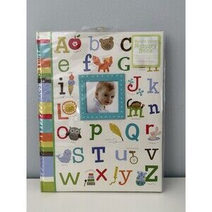 Alphabet Baby Book Memory Book Newborn First Five Years Stepping Stones